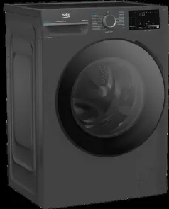 Стиральная машина Beko фронтальная, 8кг, 1400, A, 50см, дисплей, пар, инвертор, темно-серый №11