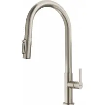 Смеситель для кухни Franke Maris Slim J Clear Water, длина излива - 221 мм, поворотный, 1+1 фильтр, сталь.