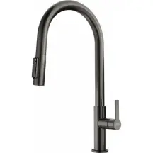 Змішувач для кухні Franke Maris Slim J Clear Water, довж.виливу - 221 мм, поворотний, 1+1 фільтр, латунь