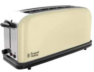 Тостер Russell Hobbs Classic, 1100Вт, довгі слоти, метал, бежевий №1