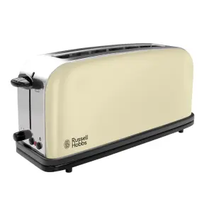 Тостер Russell Hobbs Classic, 1100Вт, довгі слоти, метал, бежевий №2