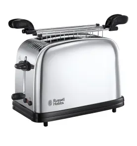 Тостер Russell Hobbs Chester 1200Вт, метал, сріблястий №2