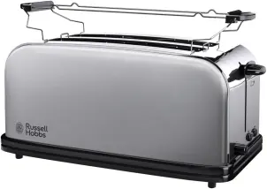 Тостер Russell Hobbs Oxford 1600Вт, длинные слоты на 4 тоста, металл, серебристый №2