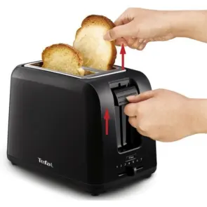 Тостер Tefal Vita 800Вт, пластик, чорний №3