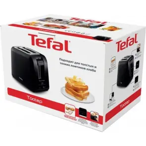 Тостер Tefal Vita 800Вт, пластик, чорний №5