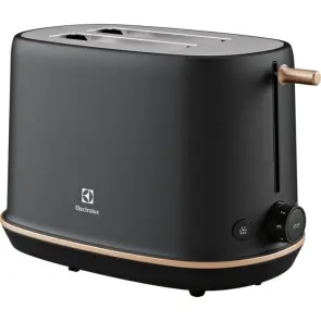Тостер Electrolux 980Вт, метал, чорний №1