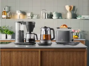 Тостер Electrolux 980Вт, метал, чорний №8