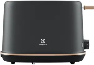 Тостер Electrolux 980Вт, метал, чорний №10