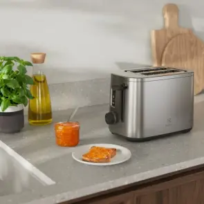 Тостер Electrolux 800Вт, дисплей, метал №6