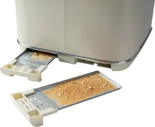 Тостер Gorenje, 950Вт, функц. розморожування, автовідключення, пластик + металл, бежевий №8
