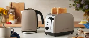 Тостер Russell Hobbs 1671Вт, нержав., підігрів, моко №3