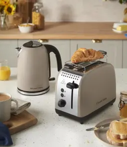Тостер Russell Hobbs 1671Вт, нержав., підігрів, моко №5