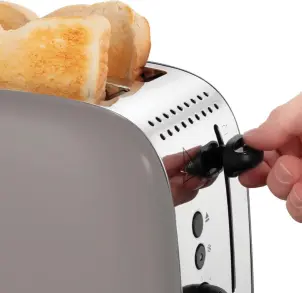 Тостер Russell Hobbs 1671Вт, нержав., підігрів, моко №10