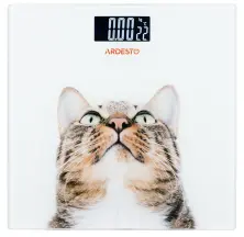 Ваги ARDESTO підлогові Cat, 150кг, AAAx2 в комплекті, скло, багатокольорові