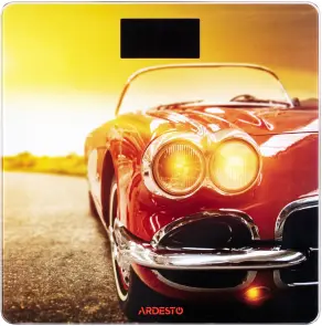 Весы ARDESTO напольные Car, 150кг, AAAx2 в комплекте, стекло, многоцветные. №1