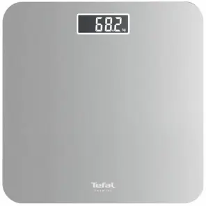 Ваги Tefal підлогові Premiss, 160кг, AAAx2 в комплекті, скло, сірий №1