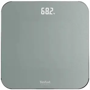 Ваги Tefal підлогові Classic, 180кг, AAAx3 в комплекті, скло, сірий №1