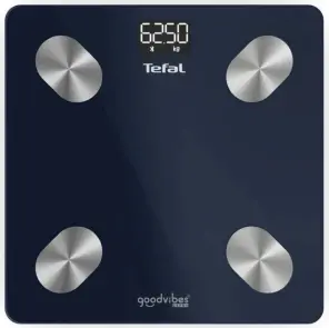 Ваги Tefal підлогові Goodvibes Life+, 180кг, Bluetooth, AAAx3 в комплекті, скло, синій №1