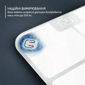 Весы Tefal напольные Goodvibes Sport, 200кг, Bluetooth, AAAx4 в комплекте, стекло, белый №4