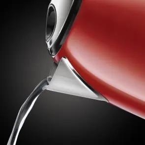 Електрочайник Russell Hobbs Colours Plus Mini 1л, метал, червоно-чорний №4