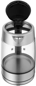 Електрочайник Tefal Glass Kettle 1.7л, скло, з підсвіткою, сріблясто-чорний №4