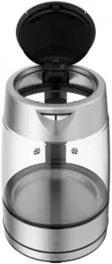Електрочайник Tefal Glass Kettle 1.7л, скло, з підсвіткою, сріблясто-чорний №8
