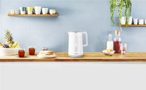 Электрочайник Tefal Sense kettle 1.7л, Strix, с двойными стенками, 5 темп.реж, белый №4