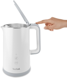 Электрочайник Tefal Sense kettle 1.7л, Strix, с двойными стенками, 5 темп.реж, белый №7