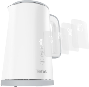 Электрочайник Tefal Sense kettle 1.7л, Strix, с двойными стенками, 5 темп.реж, белый №8