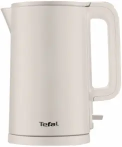 Електрочайник Tefal Thermo Protect, 1.5л, пластик, нержавіюча сталь, бежевий №1