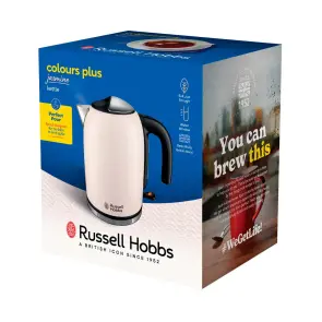 Електрочайник Russell Hobbs, 1.7л, метал, жасмін №9