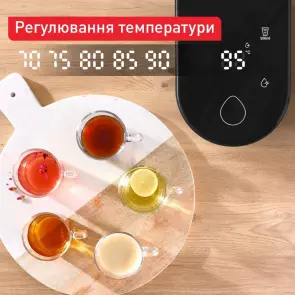 Електрочайник-диспенсер Tefal Instant Hot Water 2л, 5 темп.реж, миттєве нагрівання, сенc. управління, чорний №4