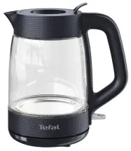 Электрочайник Tefal Morning Glass Kettle, 1.7л, стекло, с подсветкой, черный