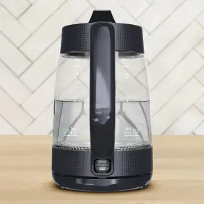 Электрочайник Tefal Morning Glass Kettle, 1.7л, стекло, с подсветкой, черный №8