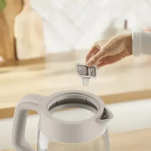 Электрочайник Tefal Morning Glass Kettle, 1.7л, стекло, с подсветкой, бежевый №8