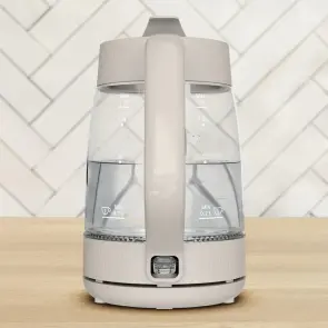 Электрочайник Tefal Morning Glass Kettle, 1.7л, стекло, с подсветкой, бежевый №9