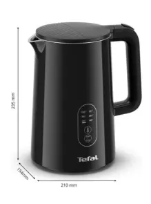 Электрочайник Tefal Thermo Protect Control 1.5л, Strix, с двойными стенками, 6 темп.реж, черный №5