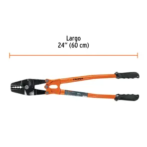 Клещи обжимные 600 мм, диаметр 2/2,5/3/4/5 мм, для троса №2