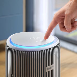 Очисник-зволожувач повітря Philips Series 3400, 78м2, 300м3/год, 3-х шар. HEPA фільтр +вугільний фільтр, Wi-Fi, 5 режими, білий №7