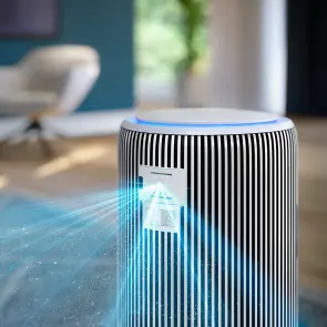 Очисник-зволожувач повітря Philips Series 3400, 78м2, 300м3/год, 3-х шар. HEPA фільтр +вугільний фільтр, Wi-Fi, 5 режими, білий №8