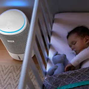 Очисник-зволожувач повітря Philips Series 3400, 78м2, 300м3/год, 3-х шар. HEPA фільтр +вугільний фільтр, Wi-Fi, 5 режими, білий №11