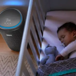 Воздухоочиститель Philips PureProtect 3200, 135м2, 520м3/час, HEPA +угольный фильтр, Wi-Fi, 5 режима, сине-серый №11