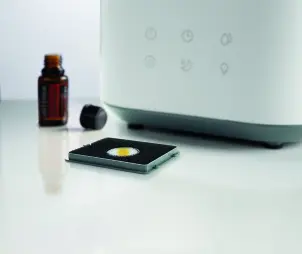 Зволожувач повітря Gorenje H50W 5 л, 20 м2, ультразвуковий, верхня затока, LED дисплей, автовідключення, аромакапсула, холодна пара, білий №6
