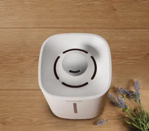 Зволожувач повітря Gorenje ультразвуковий, 20м2, 5л, 500мл/г, електр. кер-ння, верх. залив воды, авт. вимкн, білий №5