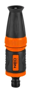 Набор для полива Neo Tools 3/4", ороситель ручной прямой, 2 коннектора для шланга, коннектор для крана 3/4"-1" №4