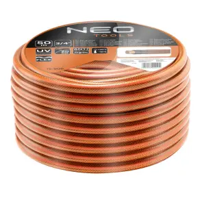 Шланг садовый Neo Tools Economic, 3/4", 50м, 4 слоя, до 20бар, -10…+50°C №2