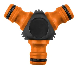Коннектор-тройник для шланга Neo Tools 1/2"-3/4", двухкомпонентный №2