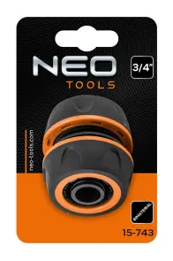Муфта ремонтная для шланга Neo Tools 3/4", двухкомпонентный №6
