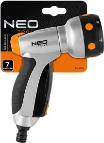 Ороситель ручной Neo Tools CLICK, пистолетный, 7 функций 0.306кг №2