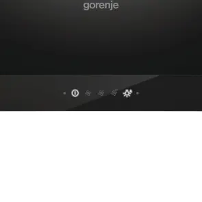 Вытяжка Gorenje купольная, 60см, 650м.куб/час, черный №4